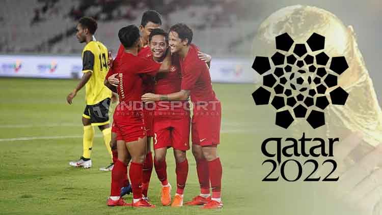 Timnas Indonesia di Kualifikasi Piala Dunia 2022. Copyright: © Herry Ibrahim/INDOSPORT