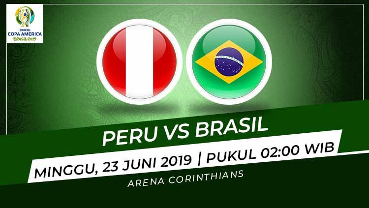 Prediksi Peru vs Brasil. Copyright: © INDOSPORT