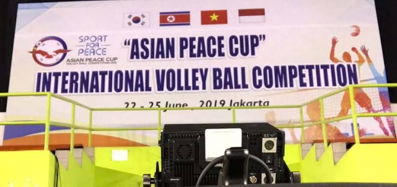 Timnas Voli Putra Indonesia Sukses Juara Turnamen Asian Peace Cup. Copyright: © TVRINasional