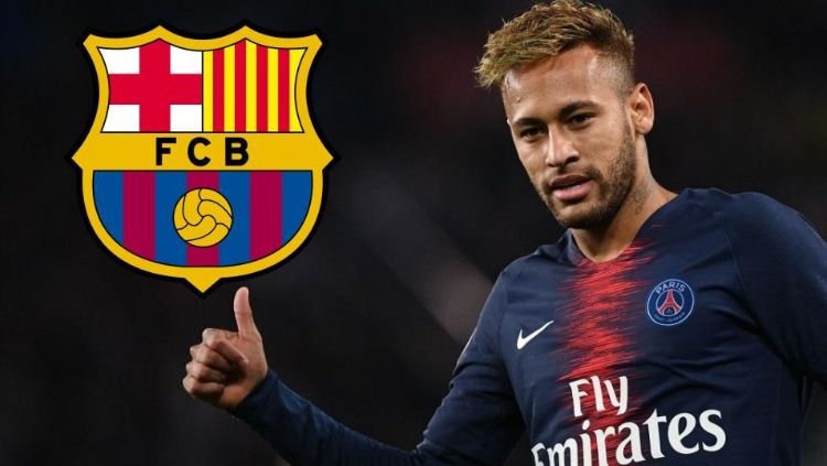 Muncul kabar mengejutkan dari Neymar bahwa striker Paris Saint-Germain tersebut ingin pulang ke Barcelona dan kemungkinan, Lionel Messi bakal jadi korbannya. Copyright: © talksport.com