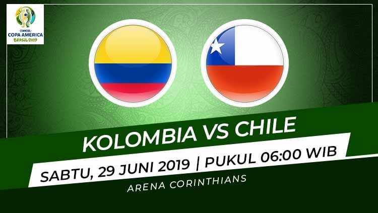 Prediksi Kolombia vs Chile Copyright: © INDOSPORT