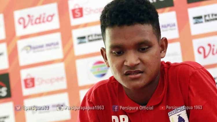 Bek Kiri Persipura Jayapura, Kevin Rumakiek. Foto: Media Officer Persipura Copyright: © Media Officer Persipura