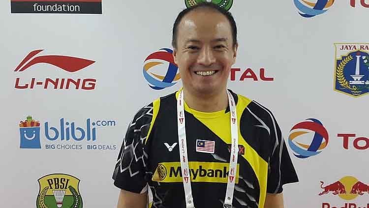 Ini maksud Hendrawan membandingkan dengan salah satu legenda tunggal putra Malaysia, Daren Liew yang akan bertanding di turnamen bulutangkis internal BAM. Copyright: © badmintonplanet.com