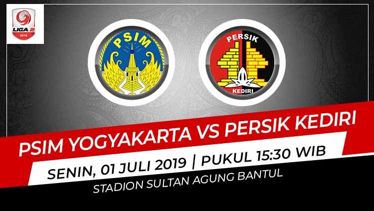 Pertandingan PSIM Yogyakarta vs Persik Kediri. Grafis: Indosport.com Copyright: © Grafis: Indosport.com