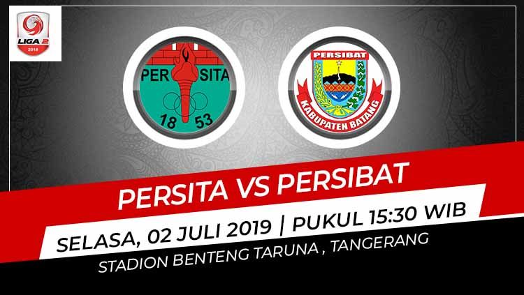 Pertandingan Persita Tangerang vs Persibat Batang. Grafis: Indosport.com Copyright: © Grafis: Indosport.com