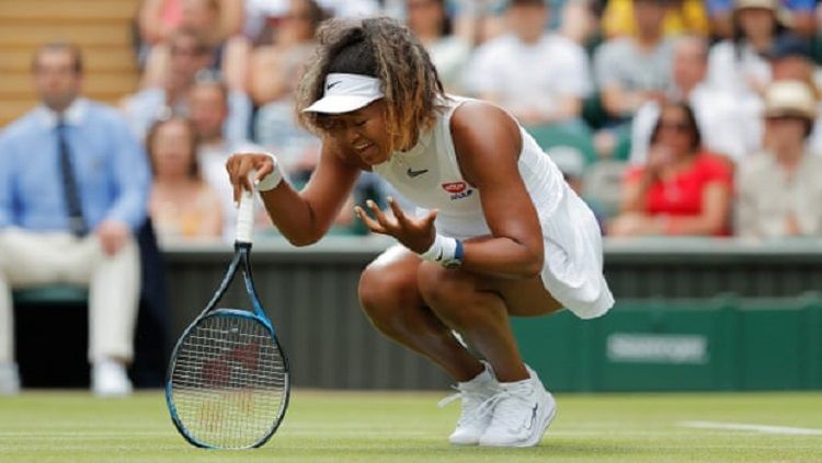 Petenis Naomi Osaka tersingkir di babak pertama Wimbledon 2019 Copyright: © Guardian