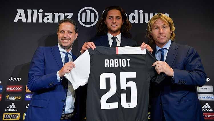 Pemain Juventus, Adrien Rabiot, segera gabung Manchester United. Copyright: © Daniele Badolato - Juventus FC/Juventus FC via Getty Images