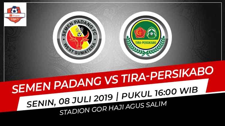 Jadwal pertandingan Semen Padang versus Tira-Persikabo. Copyright: © INDOSPORT