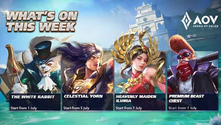 Update AOV awal Juli 2019. Copyright: &copy; aov.garena.co.id