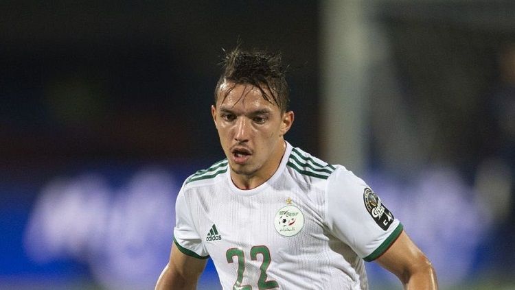 Pemain Timnas Aljazair, Ismael Benancer. Copyright: &copy; Twitter @FootWonderkidz