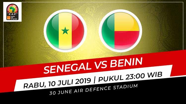 Berikut prediksi pertandingan perempatfinal Piala Afrika 2019 antara Senegal vs Benin, pada Rabu (10/07/19) malam WIB. Copyright: © INDOSPORT