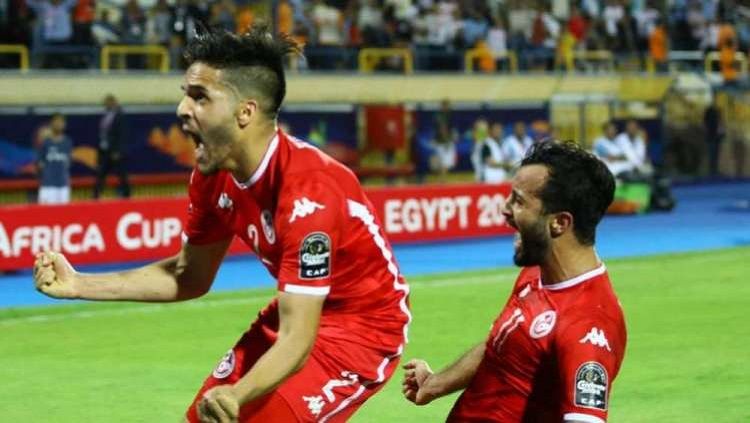 Tunisia singkirkan Ghana di 16 besar Piala Afrika 2019, Selasa (09/07/19) Copyright: © Twitter/@CAF_Online