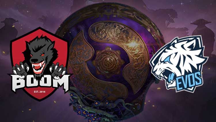 EVOS dan BOOM ID gagal melangkah ke partai final The International 2019. Copyright: &copy; ggwp .id