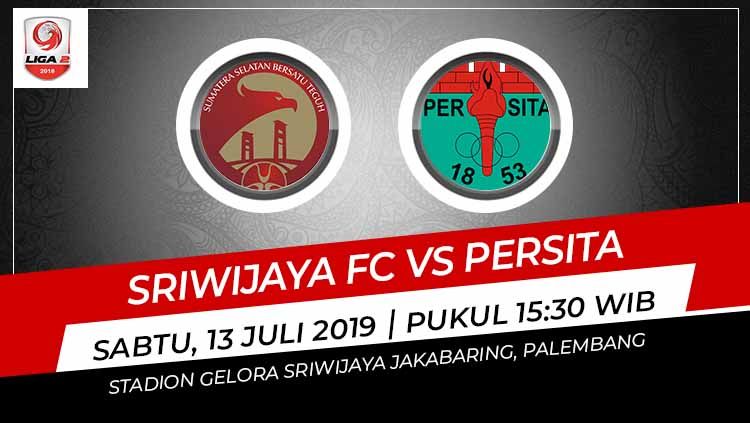 Duel panas antara Sriwijaya FC vs Persita Tangerang berakhir dengan kemenangan untuk sang tamu 0-2, Sabtu (13/07/19). Copyright: © Grafis: Indosport.com