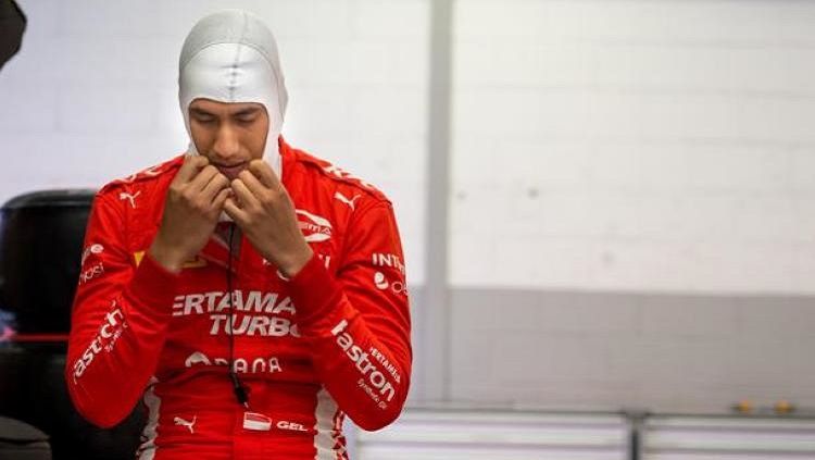 Pembalap Indonesia, Sean Gelael, menyampaikan perpisahan kepada Prema Racing, yang dua musim dibelanya di ajang Formula 2 (F2). Copyright: © FIA Formula 2