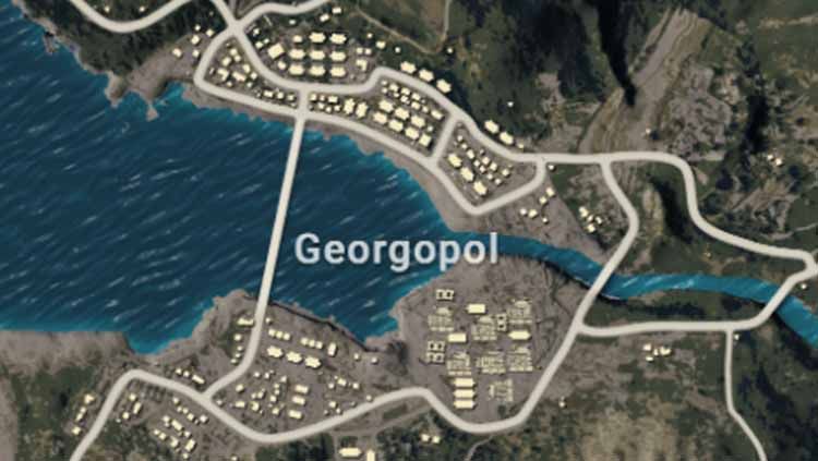 Map Georgopol yang ada di game eSports, PUBG. Copyright: © gamersriseup.xyz
