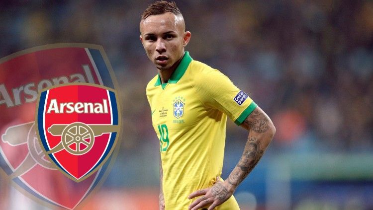 Winger muda Timnas Brasil, Everton Sousa Soares, akan merapat ke Arsenal? Copyright: © Daily Post Nigeria