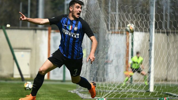 Matteo Rover, penyerang muda Inter Milan yang dipinjamkan ke Serie C Copyright: © FedeNerazzurra