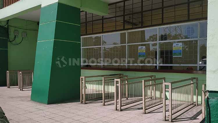 Madura United dipastikan harus mencari venue lain dalam lanjutan kompetisi Liga 1 nanti, setelah pihak pengelola Stadion Gelora Delta Sidoarjo tak memberi izin. Copyright: © Fitra Herdian/INDOSPORT