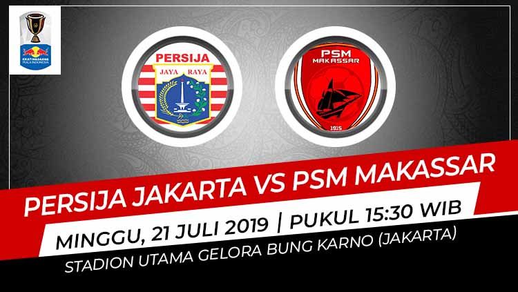 Pertandingan Persija Jakarta vs PSM Makassar. Copyright: © Grafis: Indosport.com
