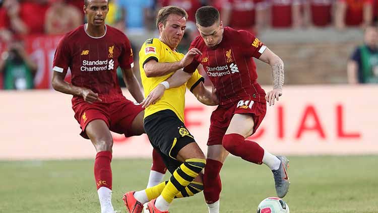Tinggalkan Borussia Dortmund dan berpeluang merapat ke Liga Inggris, Mario Gotze bisa jadi senjata tambahan yang ganas untuk skuat Liverpool. Copyright: © Matthew Ashton - AMA/Getty Images