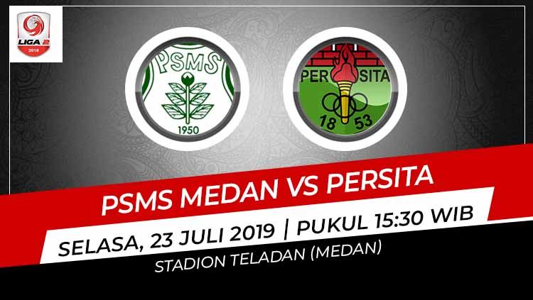 Pertandingan PSMS Medan vs Persita. Copyright: © Grafis: Indosport.com