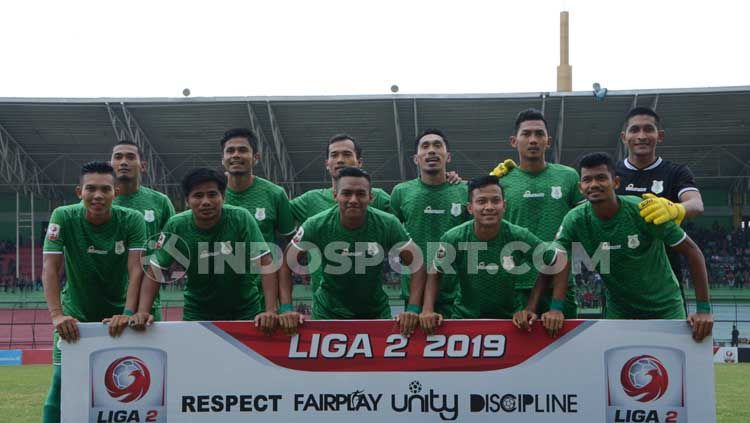 Skuat PSMS Medan di Liga 2 Indonesia 2019 Copyright: © Aldi Aulia Anwar/INDOSPORT