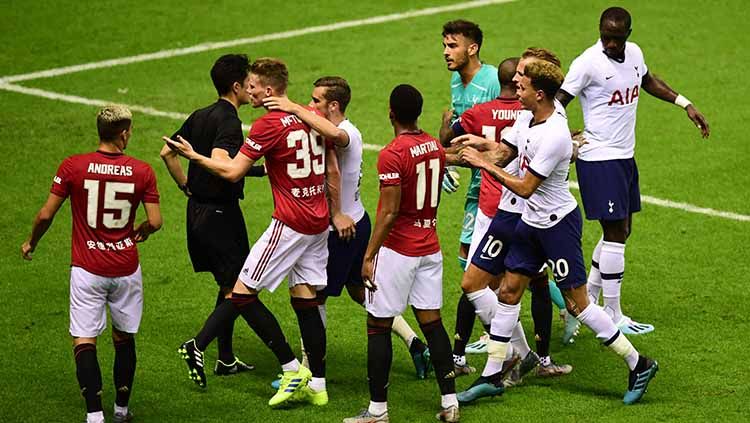 Berikut sederet fakta jelang match Liga Ingggris Tottenham Hotspur vs Manchester United. Copyright: © Di Yin/Getty Images