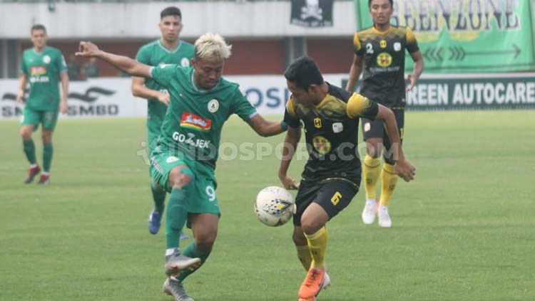 Laga pertandingan antara PSS Sleman vs Barito Putera di Liga 1, Sabtu (27/07/19). Foto: Ronald Seger Prabowo/INDOSPORT Copyright: © Ronald Seger Prabowo/INDOSPORT
