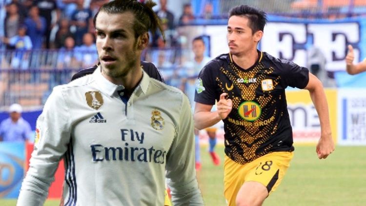 Gavin Kwan dan Gareth Bale punya kemiripan, mulai dari ketajaman hingga kemampuan bermain di berbagai posisi. Copyright: © Goal/FootyRenders