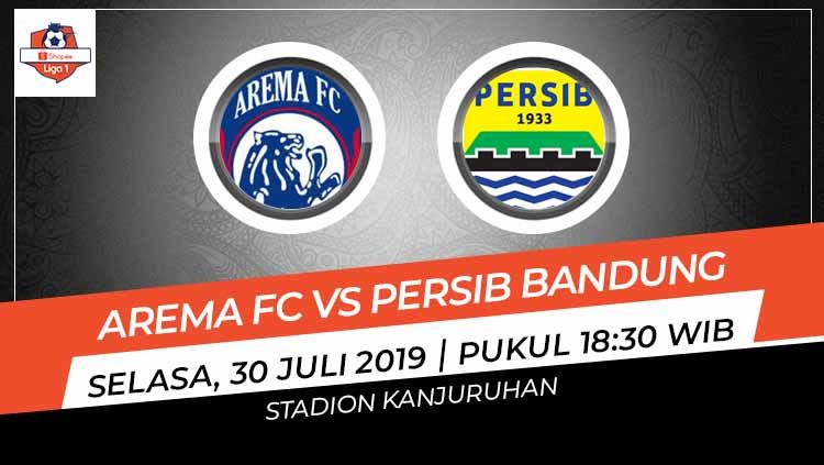 Prediksi Pertandingan Liga 1 2019: Arema FC vs Persib 