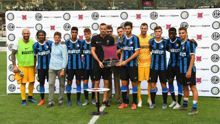 Inter Milan meraih gelar pramusim di ajang Casino Lugano 2019 Copyright: © inter.it