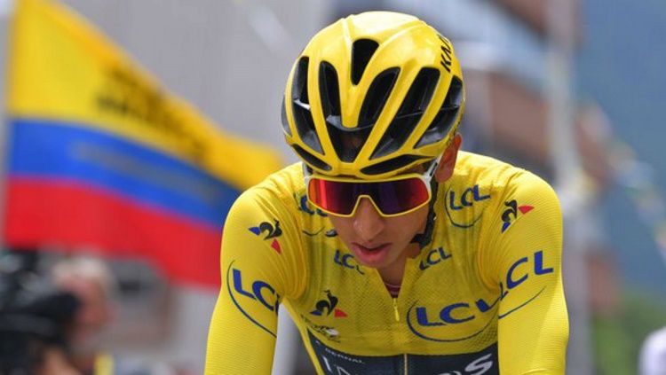 Pembalap Kolombia, Egan Bernal, bisa jadi orang Kolombia pertama yang memenangkan Tour de France. Copyright: © Stadium Astro