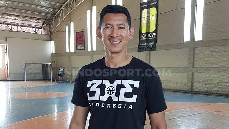Fandi Andika Ramadhani adalah mantan pemain Stapac Jakarta yang juga aktif bermain di 3x3 Indonesia. Copyright: © Israelly Rex Kawengian/INDOSPORT