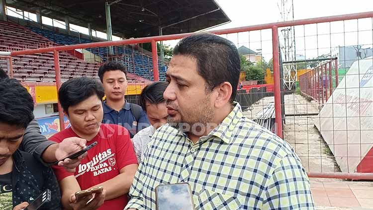 CEO klub Liga 1 PSM Makassar, Munafri Arifuddin menegaskan tidak akan ada pemain yang pergi sampai sosok pelatih baru datang. Copyright: © Adriyan Adirizky/INDOSPORT