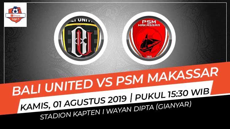 Pertandingan Bali United vs PSM Makassar di Liga 1 2019. Copyright: © Grafis: Football265.com