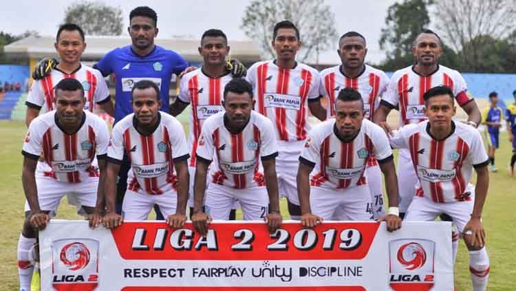 Skuat PSBS Biak Numfor di Liga 2 2019. Copyright: © liga-indonesia.id