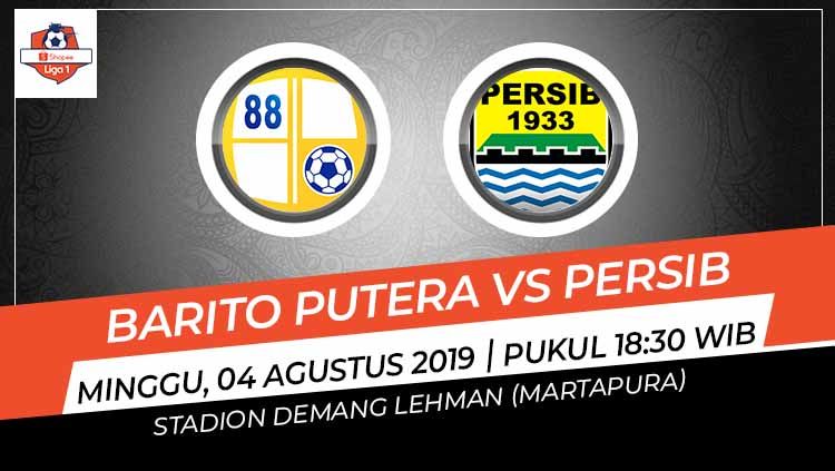 Pertandingan Barito Putera vs Persib Bandung Copyright: © Grafis: Indosport.com