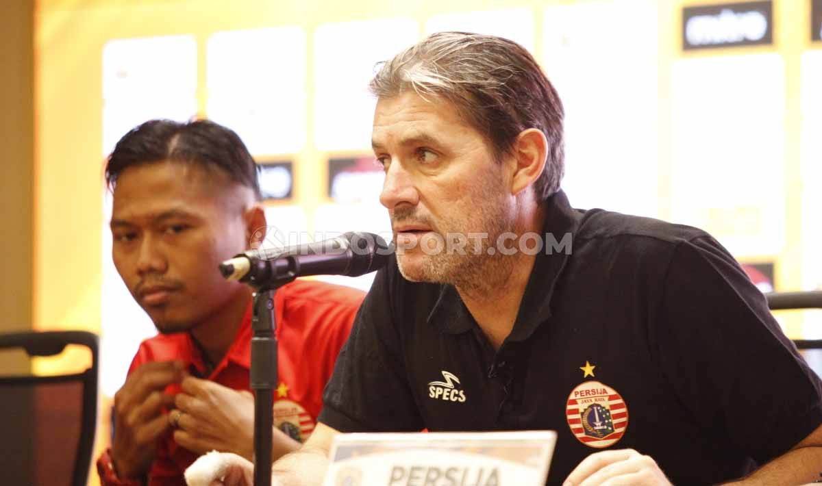 Julio Banuelos menegaskan Persija Jakarta akan berusaha keras mengalahkan Arema FC, meskipun di saat yang bersamaan juga akan segera menghadapi PSM Makassar. Copyright: © Herry Ibrahim/INDOSPORT