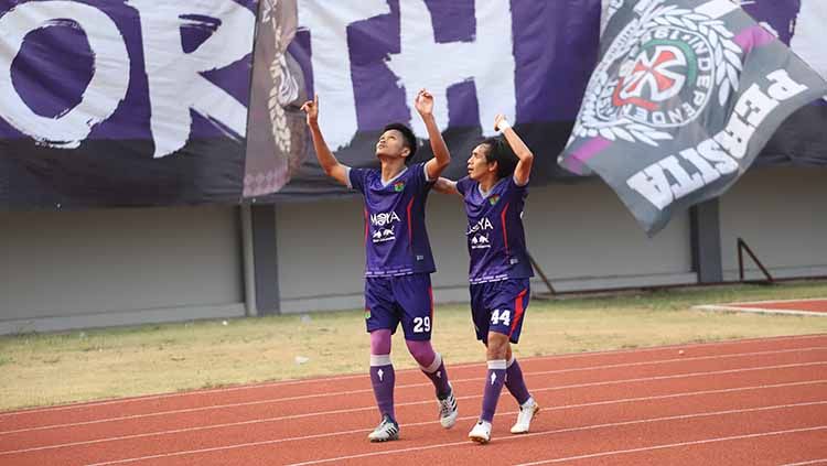 Persita Tangerang saat ini menempati posisi puncak klasemen sementara Liga 2 2019 Wilayah Barat. Copyright: © Media Persita