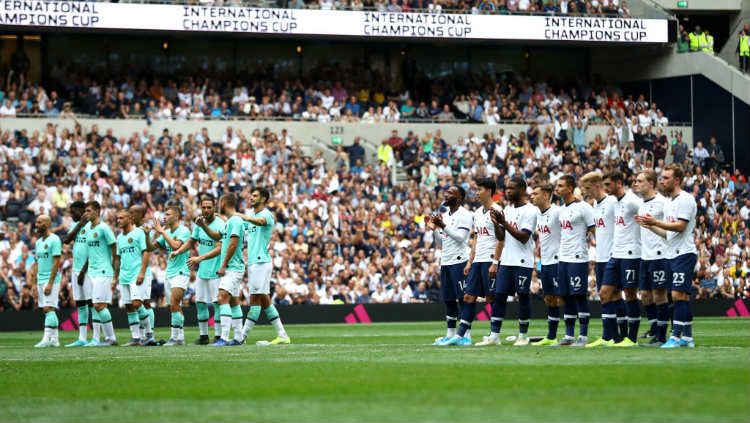 Inter Milan sukses mengalahkan Tottenham Hotspur lewat drama adu penalti Copyright: © Michael Steele/GettyImages