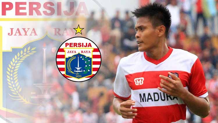 Pemain Madura United Fachrudin Aryanto resmi ke Persija Jakarta. Foto: penawarta.com Copyright: © penawarta.com