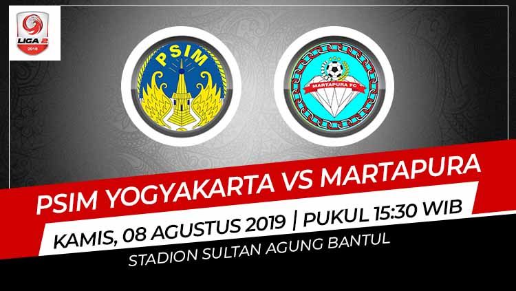 Pertandingan PSIM Yogyakarta vs Martapura. Copyright: © Grafis: Football265.com