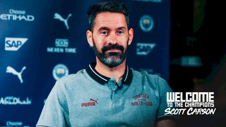 Penjaga gawang baru Manchester City, Scott Carson. Copyright: © mancity.com