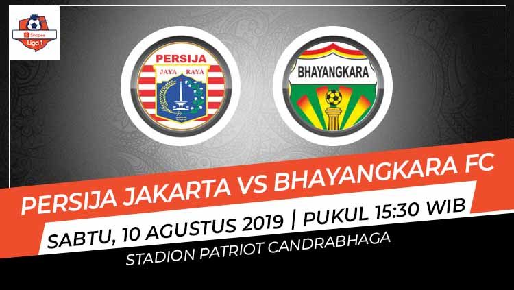 Prediksi Persija Jakarta vs Bhayangkara FC. Copyright: © INDOSPORT