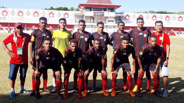 Tim Persipura Jayapura U-20  belum tersentuh kekalahan hingga laga keempat Grup C Elite Pro Academy Liga 1 U-20 2019. Copyright: © Dok Persipura U-20