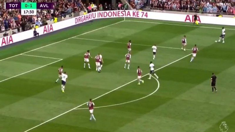 Ucapan Dirgahayu Indonesia ke-74 Warnai Laga Tottenham vs ...