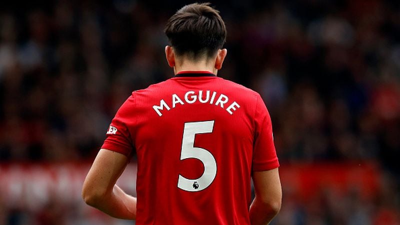 Harry Maguire disebut sebagai calon kapten masa depan Manchester United. Copyright: © Martin Rickett/PA Images via Getty Images