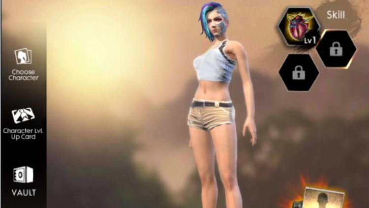 Karakter baru di game Free Fire bernama A124. Copyright: &copy; retuwit.xyz