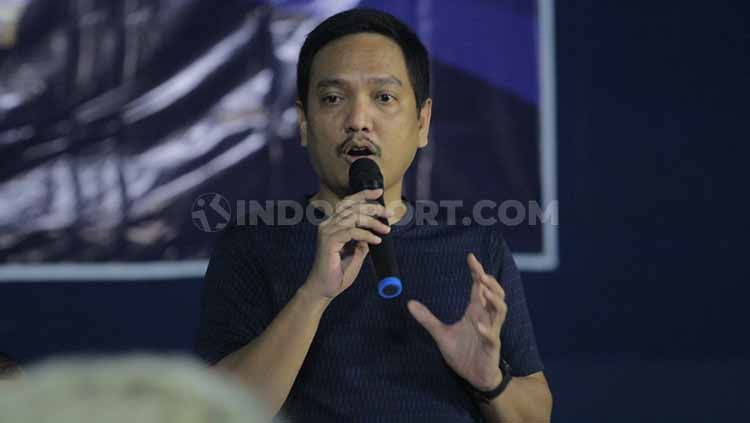 CEO PSIS Semarang, Yoyok Sukawi, menjelaskan soal rencana Liga 1 2020 akan bergulir pada 29 Februari mendatang. Copyright: © Media PSIS